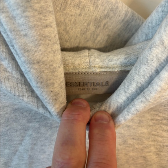 Essentials Fear of God Gray Hoodie - Picture 2 of 3